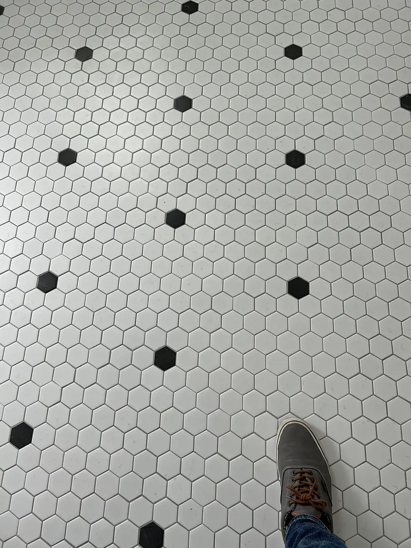 Mosaic Tile Floor in Belmont MA